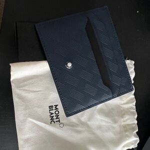 Montblanc EXTREME 3.0 CARD HOLDER 6CC ink blue brand new authentic